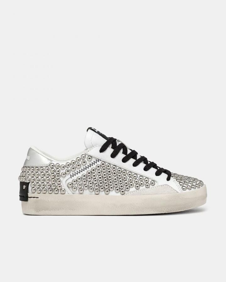 Crime London Lage Sneakers 27010PP6 DISTRESSED 10-CAMDEN PUNK - Foto 3