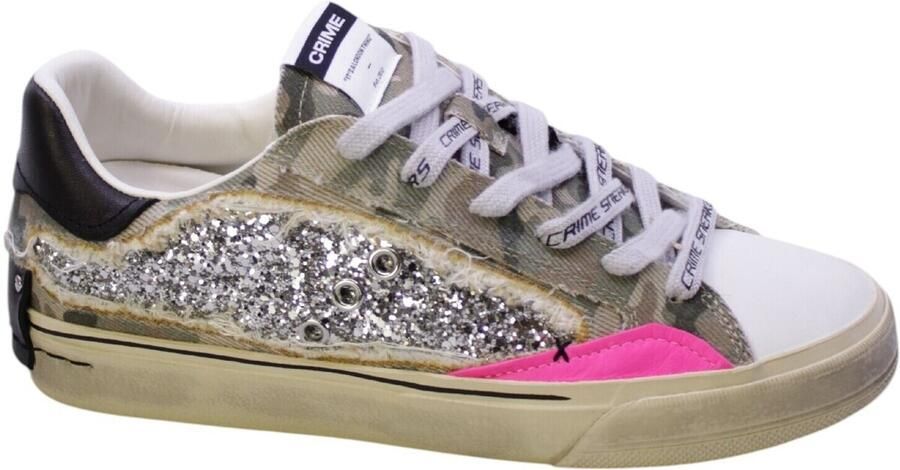 Crime London Lage Sneakers DISTRESSED 29073PP8-68 - Foto 3