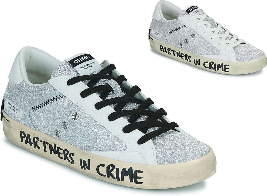 Crime London Distressed 29007pp8 Schoenen Zilver Vrouw - Foto 4