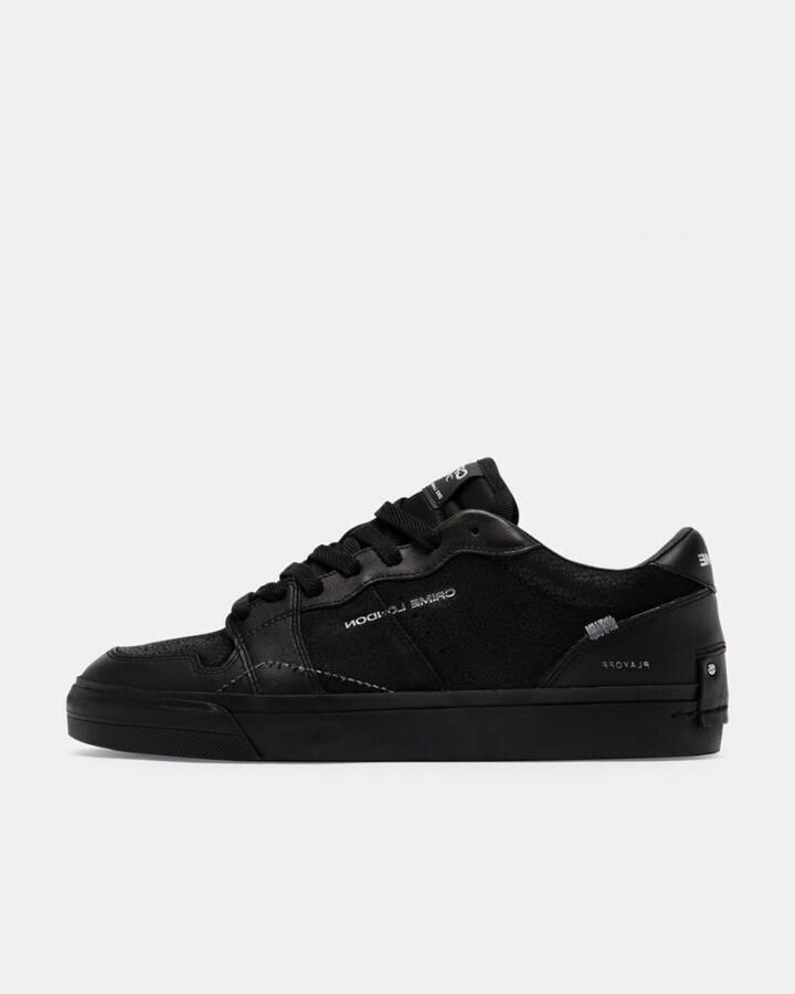 Crime London Lage Sneakers PLAYOFF 10500AA9-BLACK VENOM - Foto 2