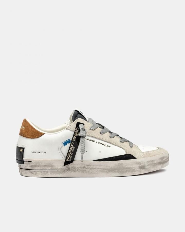 Crime London Lage Sneakers SK8 11108AA8-10 SLATE GREY