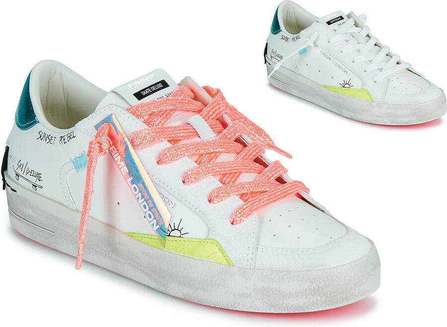 Crime London Lage Sneakers SK8 DELUXE