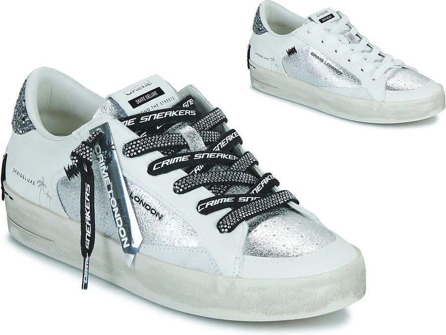 Crime London Lage Sneakers SK8 DELUXE