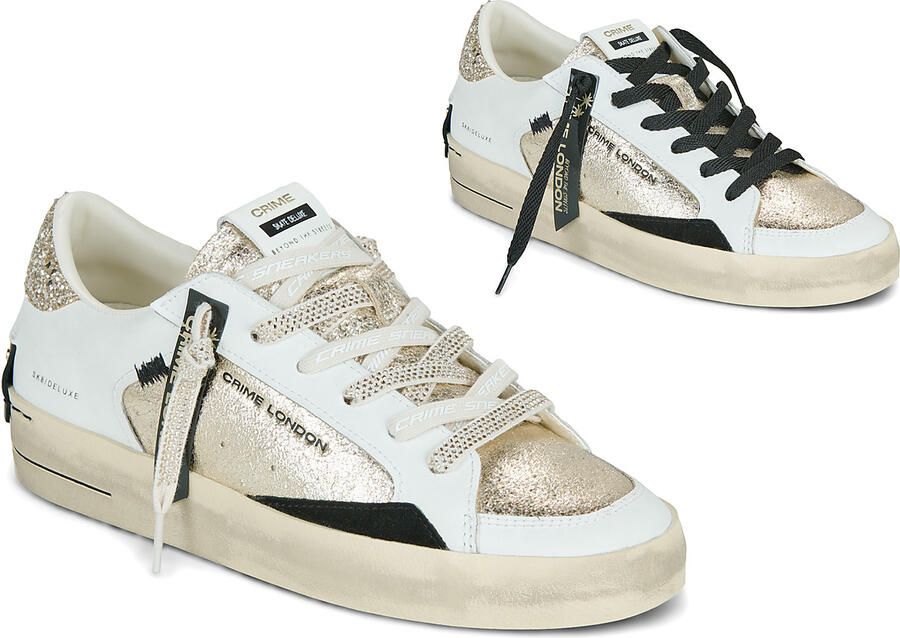 Crime London Lage Sneakers SK8 DELUXE