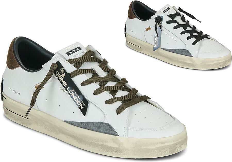 Crime London Lage Sneakers SK8 DELUXE