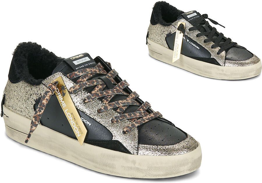 Crime London Lage Sneakers SK8 DELUXE WEDGE
