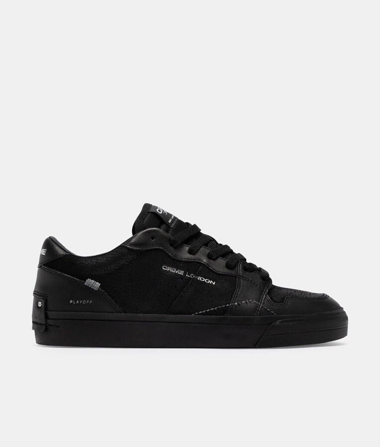 Crime London Lage Sneakers PLAYOFF 10500AA9-BLACK VENOM