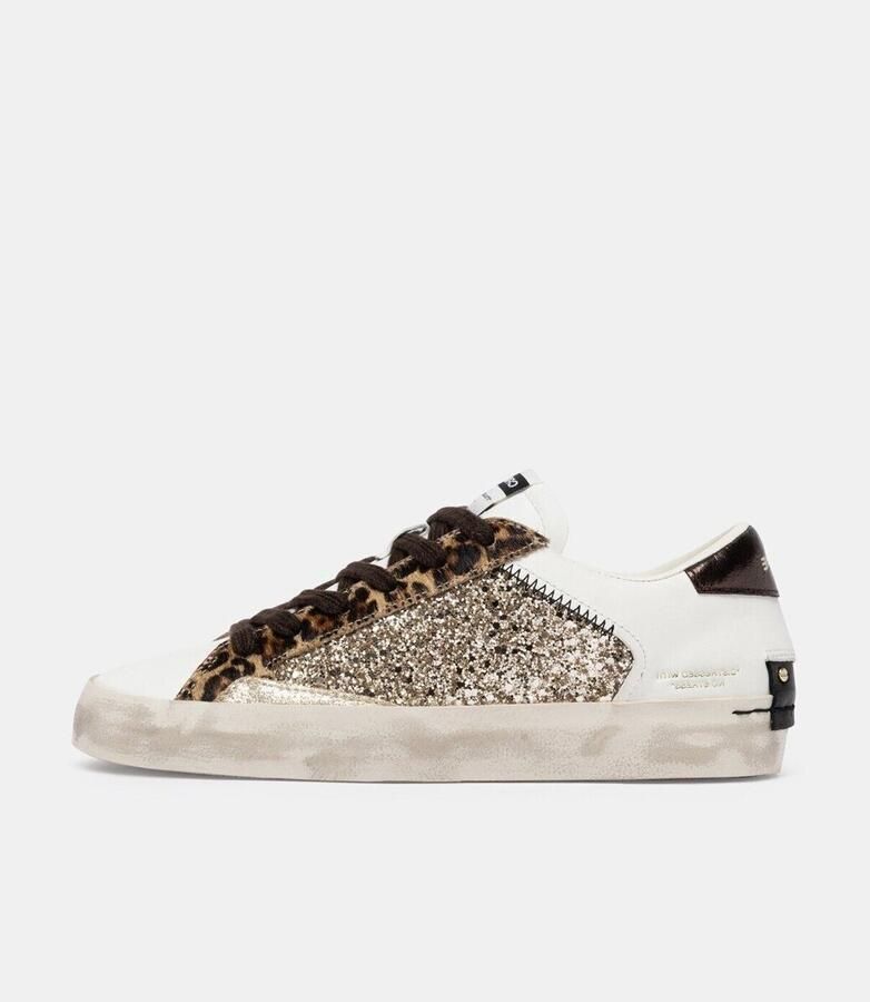 Crime London 23008aa9 Distressed Schoenen Goud Vrouw - Foto 2