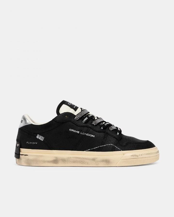Crime London Sneakers PLAYOFF 23501AA9-BACK TO BLACK