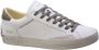 Crime London Witte Sneaker met Olijfgroene Details White Heren - Thumbnail 9