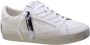 Crime London Witte Leren Sneakers met Bandzool White Heren - Thumbnail 15
