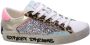 Crime London MultiColour Sneaker met Platinum Laminaat Multicolor Dames - Thumbnail 9