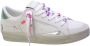 Crime London dames sneaker Charlie wit leder - Thumbnail 3