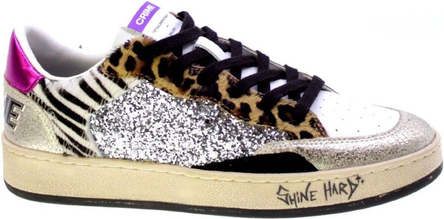 Crime London Lage Sneakers AA8B-LARGE