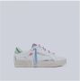 Crime London dames sneaker Charlie wit leder - Thumbnail 2