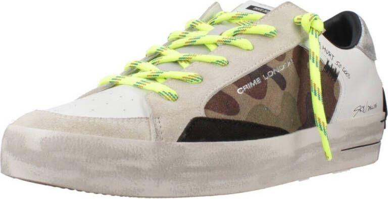 Crime London Lage Sneakers SK8 DELUXE