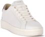 Crime London Witte Leren Sneakers Ronde Neus Vetersluiting - Thumbnail 2