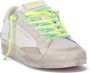Crime London dames sneaker Forza wit leder - Thumbnail 3