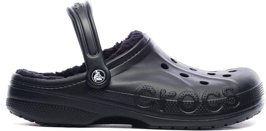 Crocs BAYA LINED CLOG Unisex pantoffels zwart - Foto 2