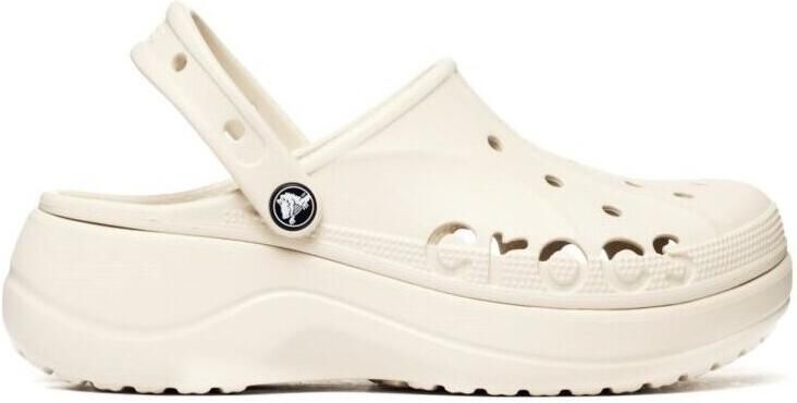 Crocs Baya Platform Clogs Slippers beige - Foto 2