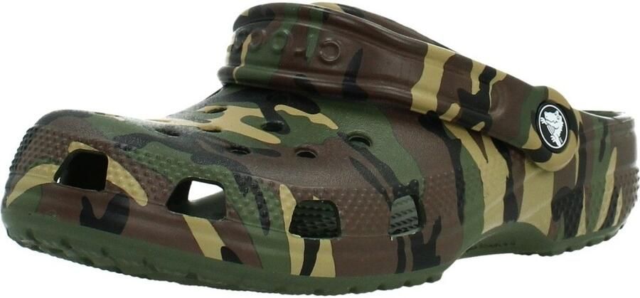 Crocs Klompen Chanclas Niño Modèle Classic Camouflage