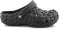Crocs Classic Geometric Clog Kids Werkklompen Antibacterieel Zwart - Zwart