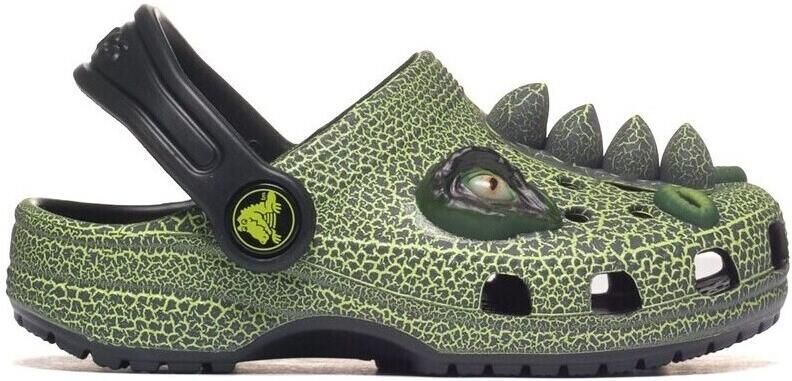 Crocs Im Scary Dino Serie Kinderklomp Ventilatiegaatjes Croslite™ Materiaal Zwart - Foto 7