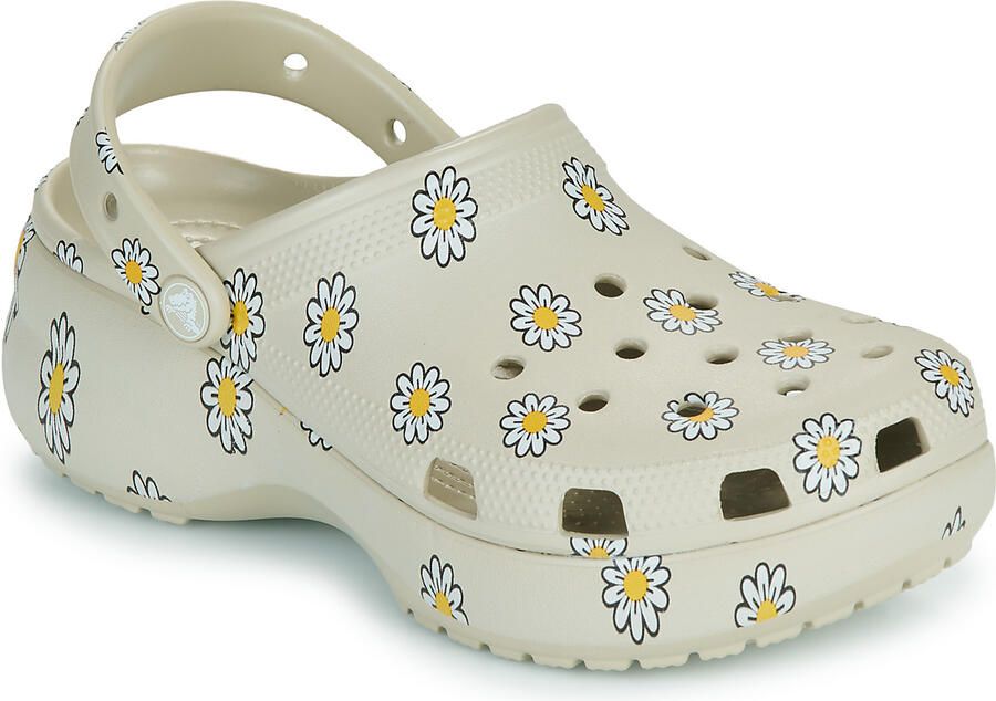 Crocs Klompen CLASSIC PLATFORM FLORAL CLOG