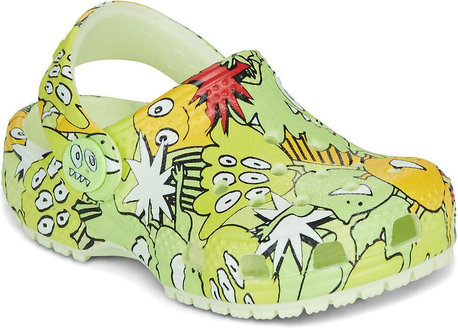 Crocs Klompen Clsc Glow Monster Camo Clog T