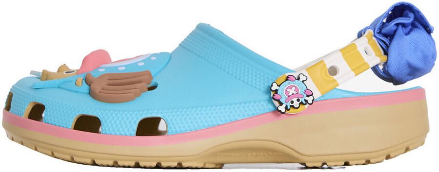 Crocs Klompen Sabots Classic Clog X One Piece Chopper bleu ciel