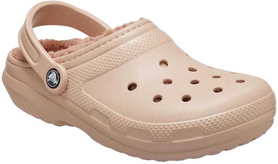Crocs Classic Lined Clog Sandalen maat M10 W12 beige bruin - Foto 3