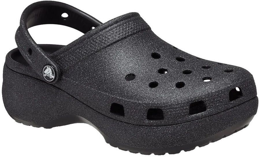 Crocs Klompen Sabots Classic Platform Glitter effet pailleté