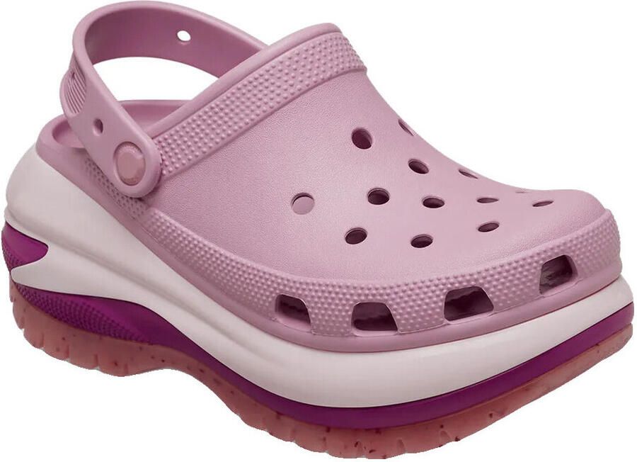 Crocs Classic Crush Clog Vrouwen Purper Slippers - Foto 2
