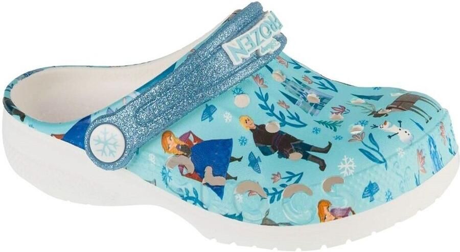 Crocs Frozen Baya Clog Kids voor Blauw Slippers