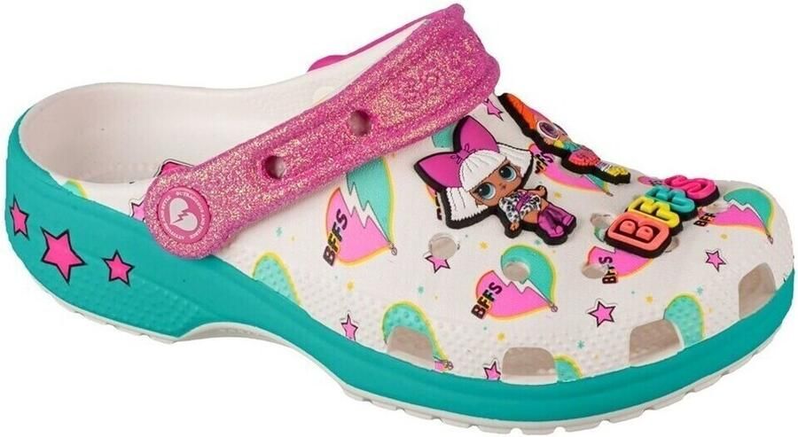 Crocs LOL Surprise BFF Girls Classic Clog 209466-100 voor meisje Wit Slippers - Foto 2