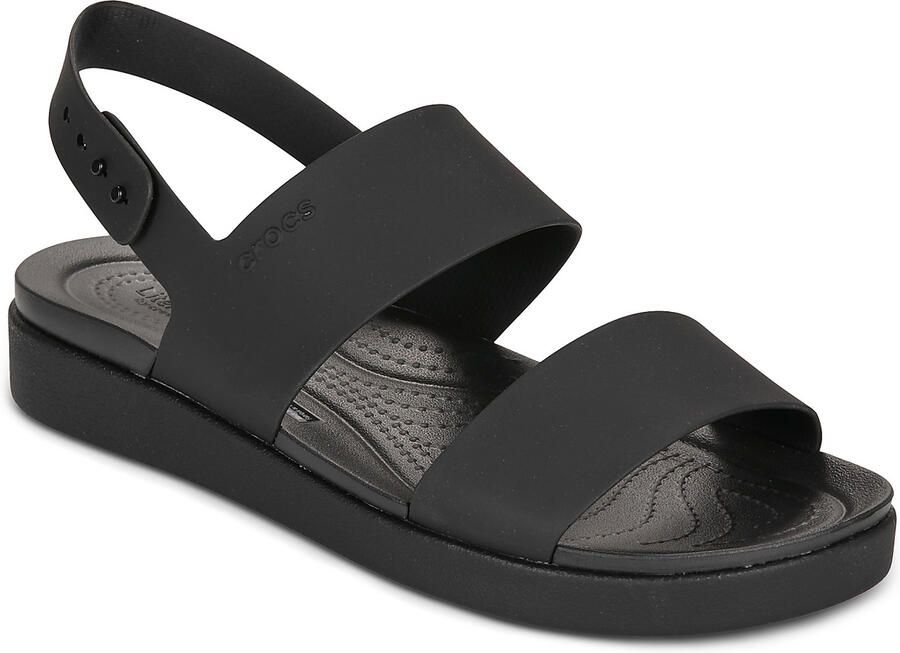 Crocs Platte sandalen BROOKLYN BACKSTRAP LOW