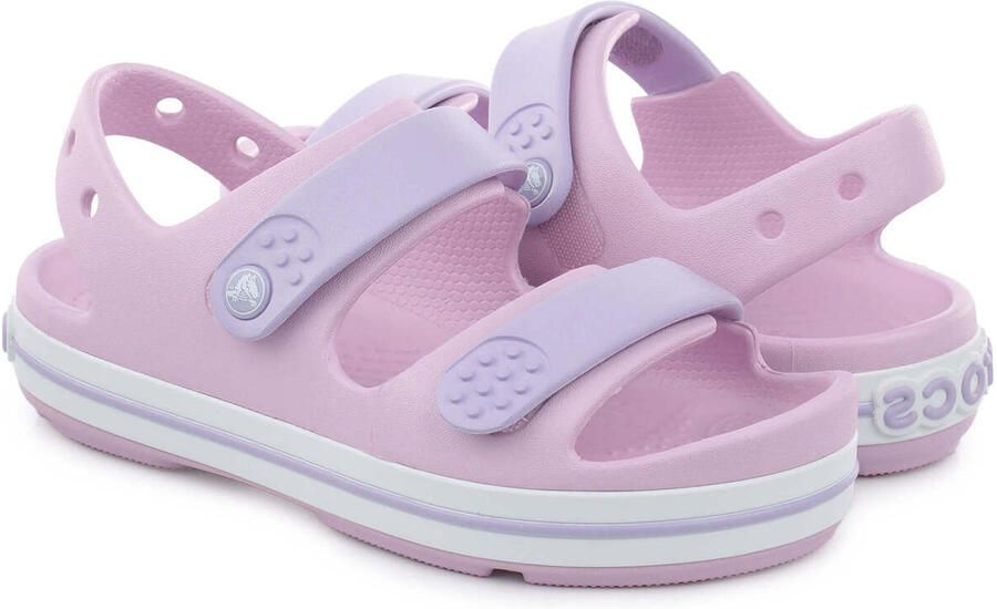 Crocs Crocband Sandal Slippers en Sandalen Peuter Roze Maat 34-35 Plastic - Foto 2