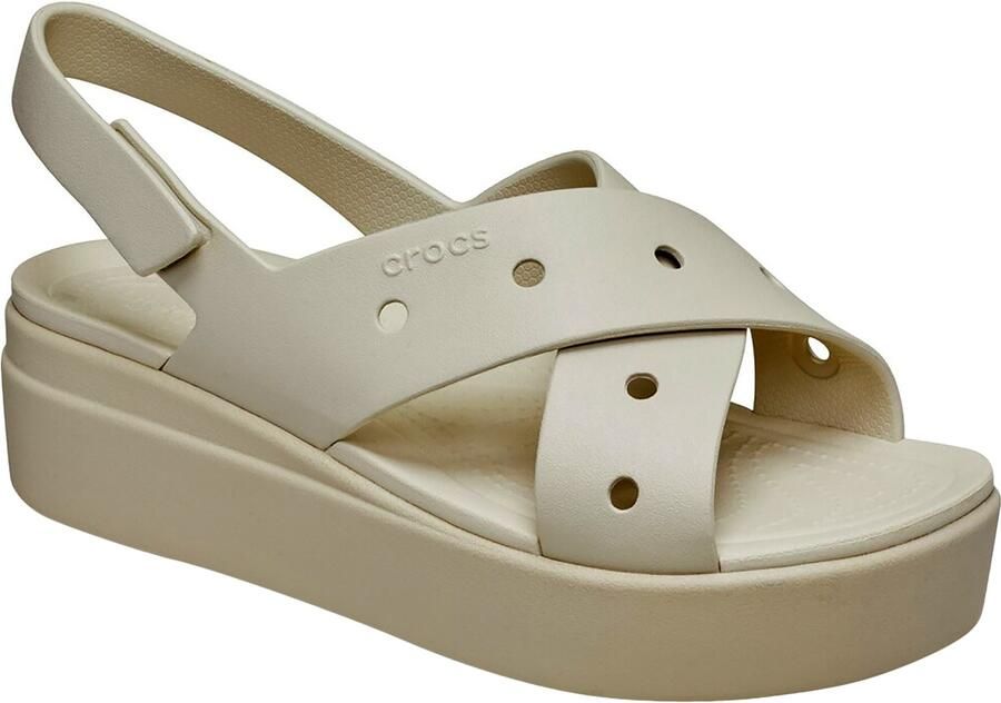 Crocs Brooklyn 4u sandalen met klittenband en gekruiste bandjes - Foto 2