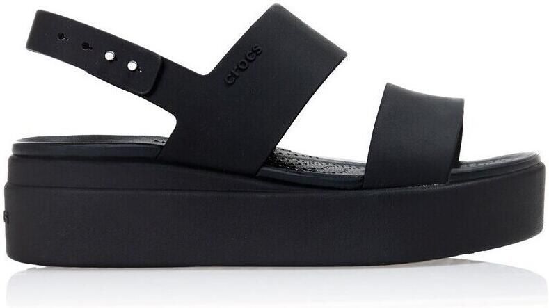 Crocs Sleehaksandaaltjes Brooklyn Low Wedge zomerschoen sandaal sleehak met modieuze plateauzool - Foto 7