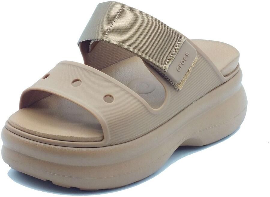 Crocs Sandalen met hakken 212861 Soho Two Strap Sandal