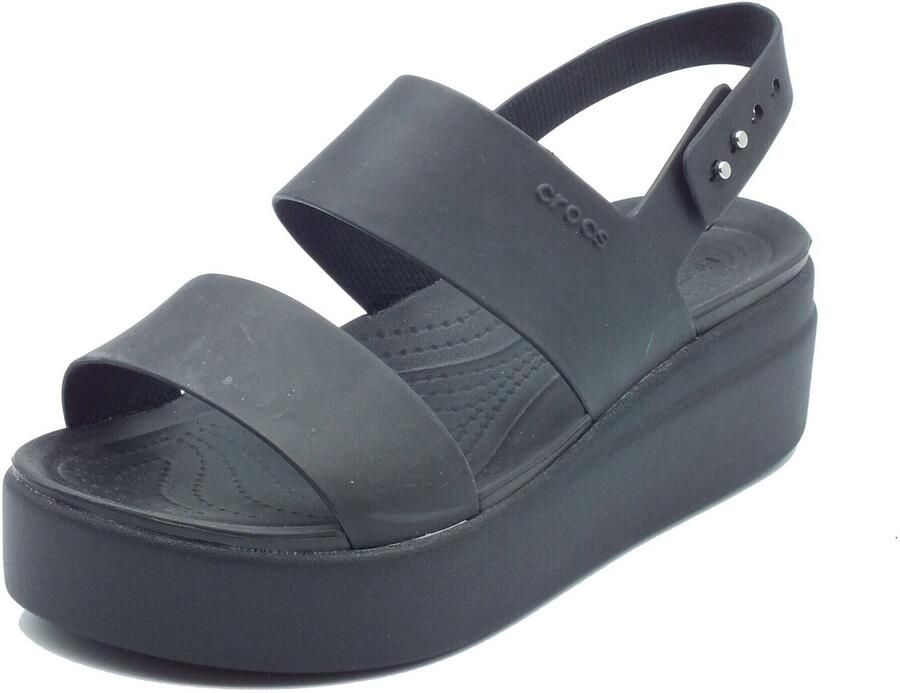 Crocs Sandalen met sleehak 206453 Brooklyn Low Wedge