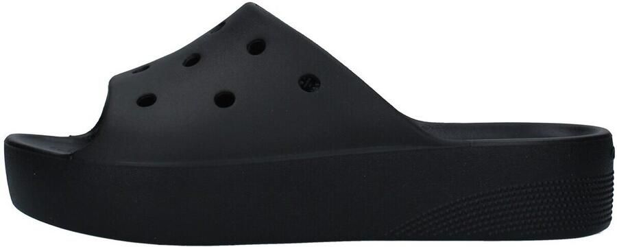 Crocs Classic Platform Slide 208180-001 Vrouwen Zwart Slippers - Foto 10