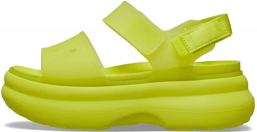 Crocs Sandalen met sleehak Soho Frosted Y Strap Sandal W