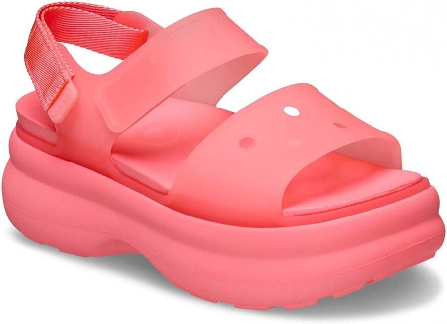 Crocs Sandalen met sleehak Soho Frosted Y Strap Sandal W