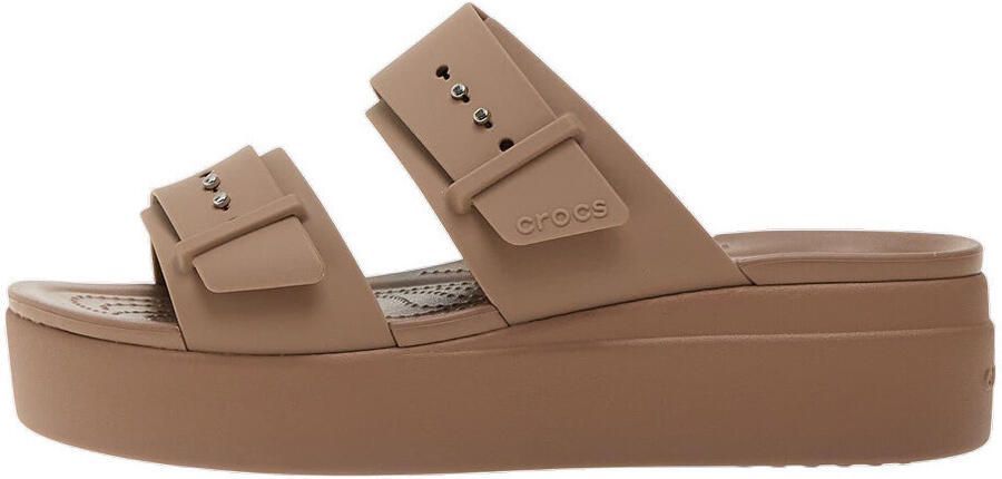 Crocs Sandalen Sandales Brooklyn Low Wedge Sandal 207431 cuir