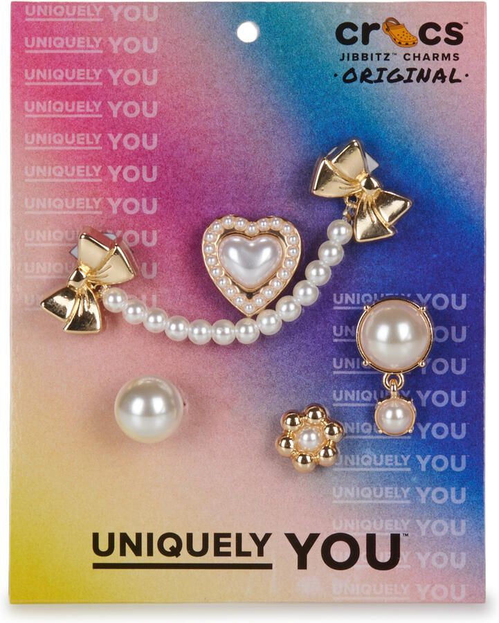 Crocs Schoenaccessoires PEARLY GOLD 5 PACK
