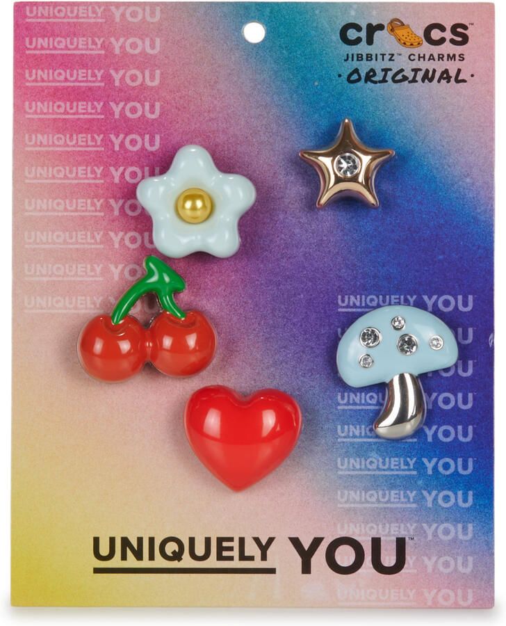 Crocs Schoenaccessoires PUFFY METALS 5 PACK