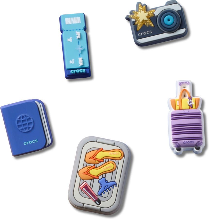 Crocs Schoenaccessoires Travel Essentials 5 Pack