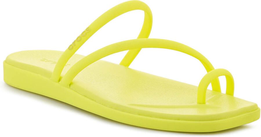 Crocs Miami Toe Loop Sandal W Vrouwen Geel Slippers - Foto 2
