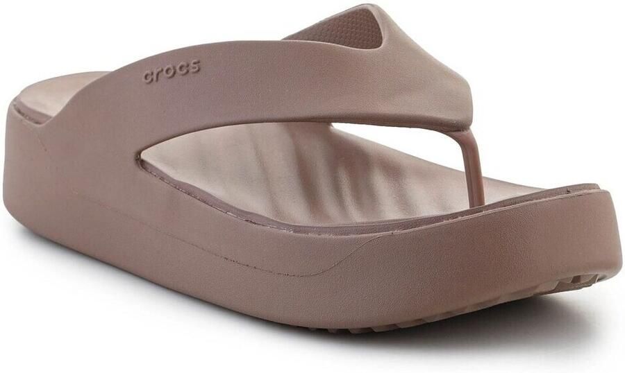 Crocs Women's Getaway Platform Flip Sandalen maat 37-38 beige - Foto 2